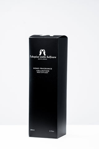 Black box with 'Takepise Enile Selfcare South Africa' branding on a white background