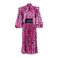 Malondie Safari Pleated Dress