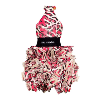 Malondie Pink Safari Charms Dress